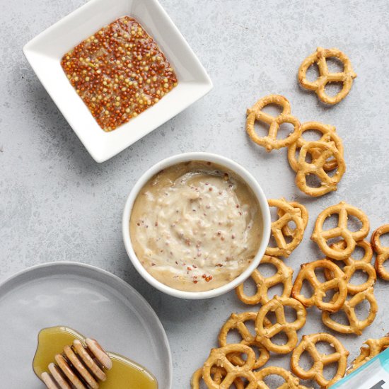 Healthy Honey Mustard Dip