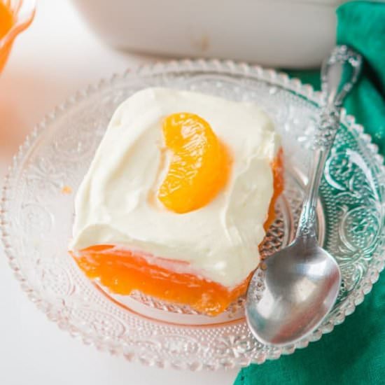 LEMON MANDARIN ORANGE JELLO SALAD