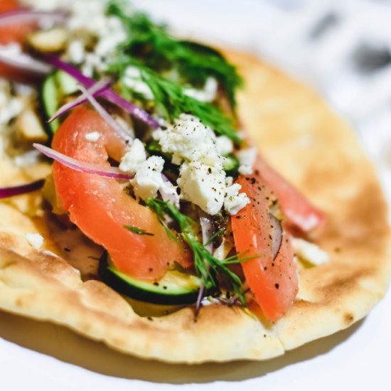 Greek Chicken Gyros