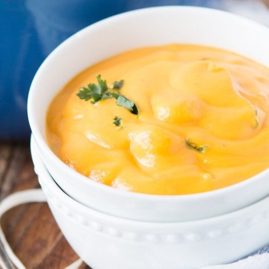 TORTELLINI BUTTERNUT SQUASH SOUP