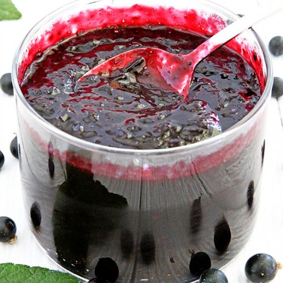 Canned Blackcurrant Jam Recipe