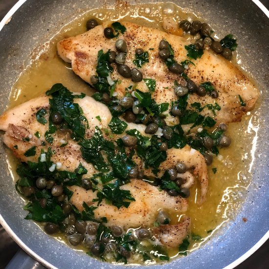 tilapia piccata