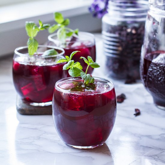 Refreshing Hibiscus Tea