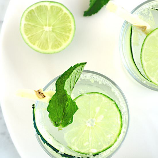 Cucumber Gin Fizz