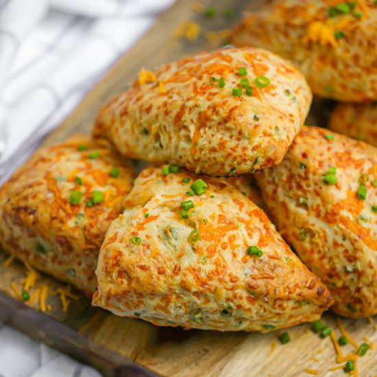 Cheddar Chive Scones