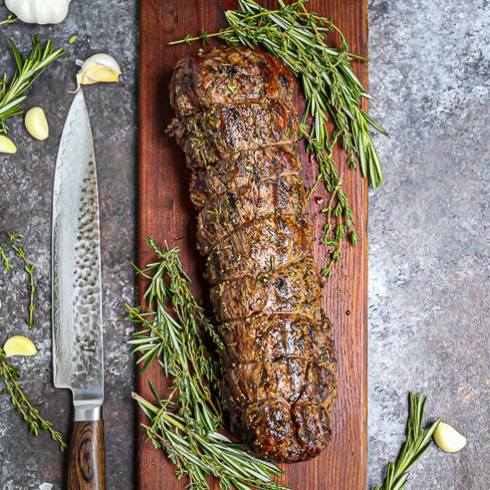 Grilled Beef Tenderloin