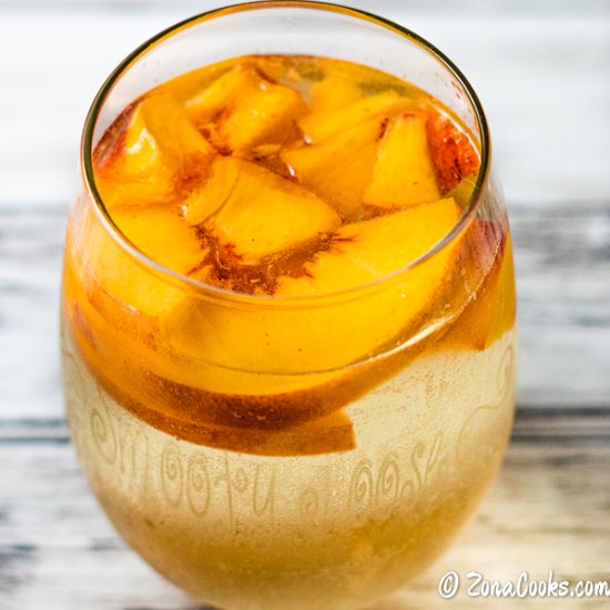 Best Ever White Peach Sangria