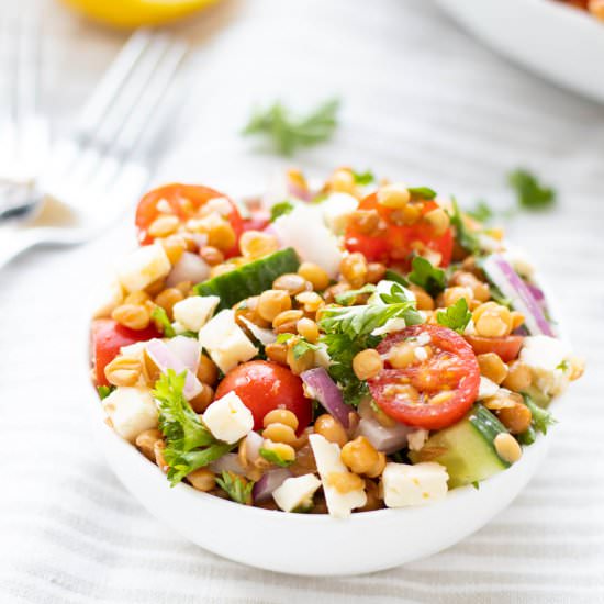 Mediterranean Lentil Salad