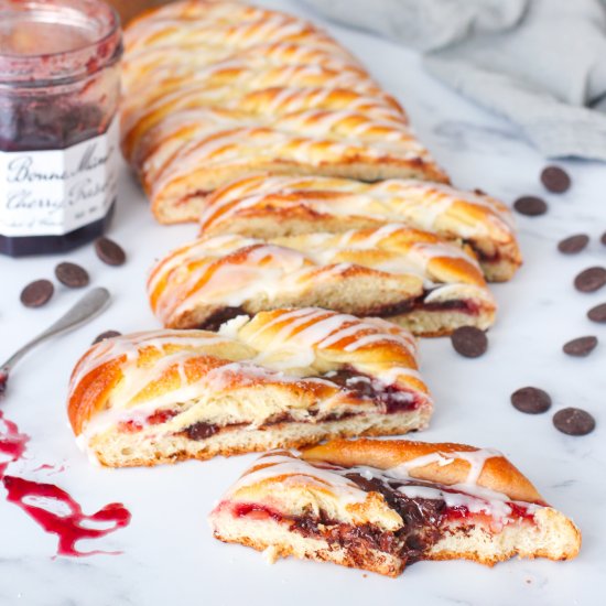 Cherry Chocolate Danish