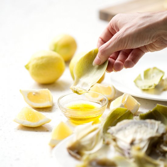 AIP Lemon ‘Butter’ Artichoke Sauce