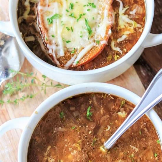 Instant Pot French Onion Soup