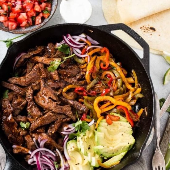 STEAK FAJITAS MARINADE [+ VIDEO]