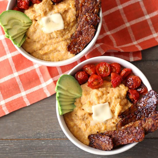 Creamy Vegan Grits