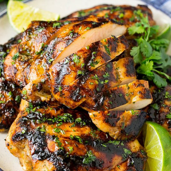 Grilled Chicken Thighs