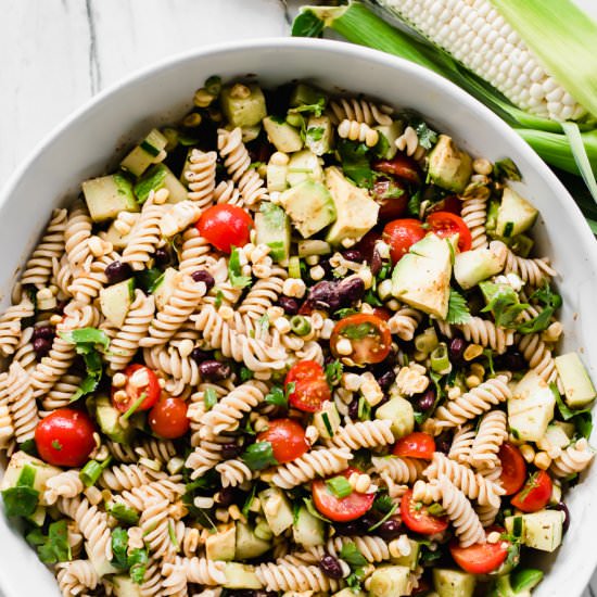 20 Minute Mexican Pasta Salad