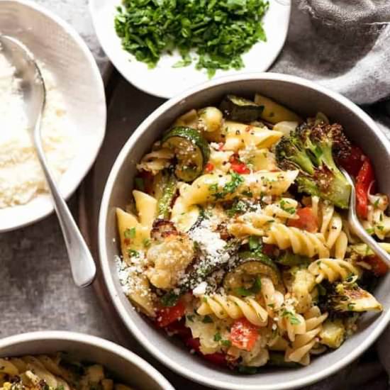 MARINATED Vegetarian Pasta Salad!