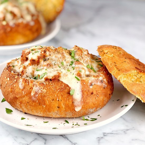 Garlic Bread Bowls