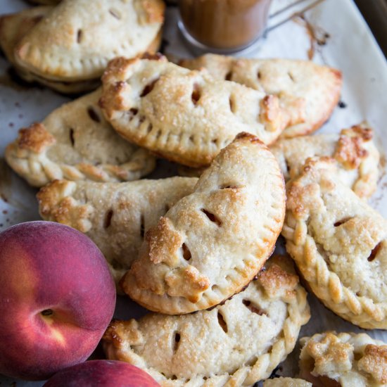 peach hand pies