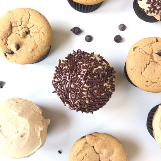 Peanut Butter Chip Cupcakes