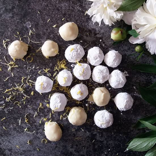 Limoncello Truffles