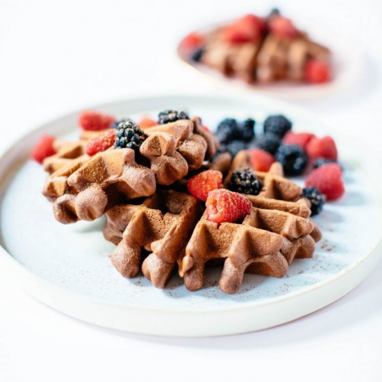 Gluten-Free Chocolate Waffles