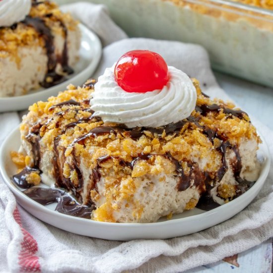 Fried Ice Cream Cake