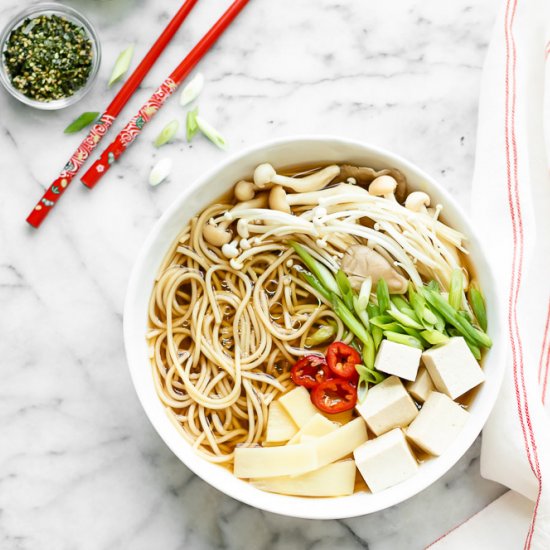 Vegan Ramen with a Delicious Umami