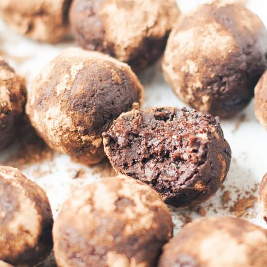 Vegan Seed Cycling Brownie Bites