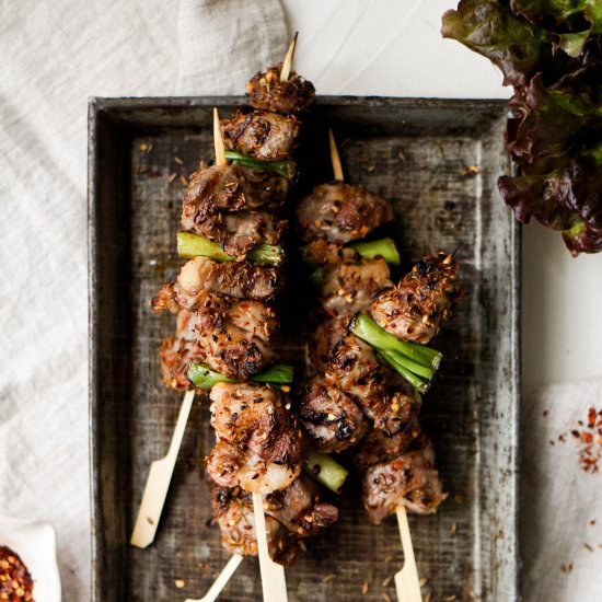 Cumin Lamb Skewers