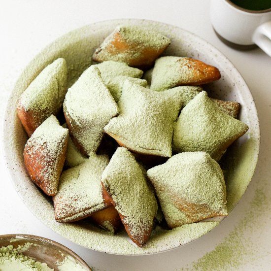 Matcha Beignets