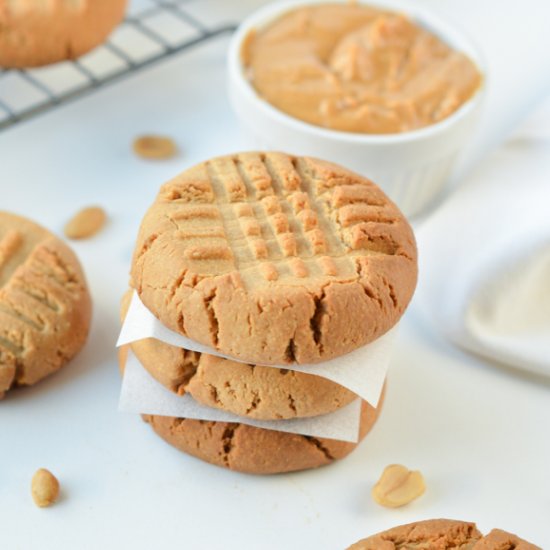 Vegan Peanut Butter Cookies