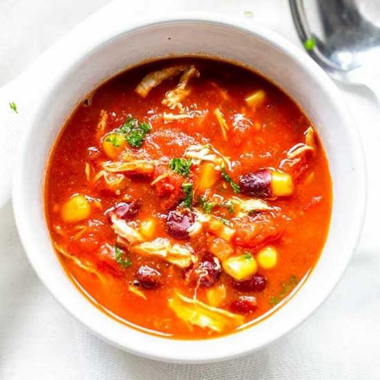 Mexican chicken soup