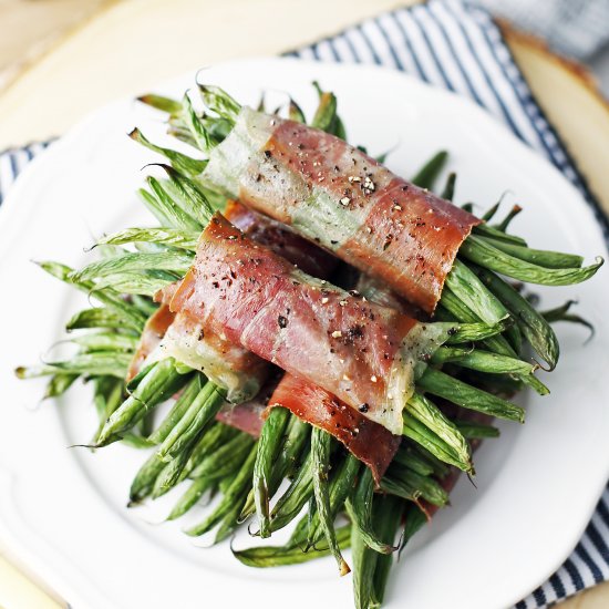 Prosciutto Wrapped Green Beans