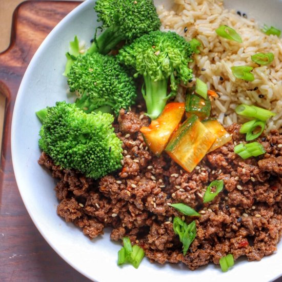 Korean-style Chicken & Broccoli