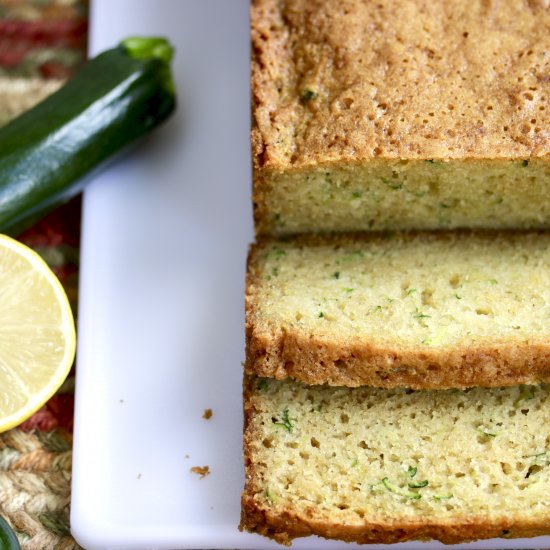 Tuscan Lemon Zucchini Bread