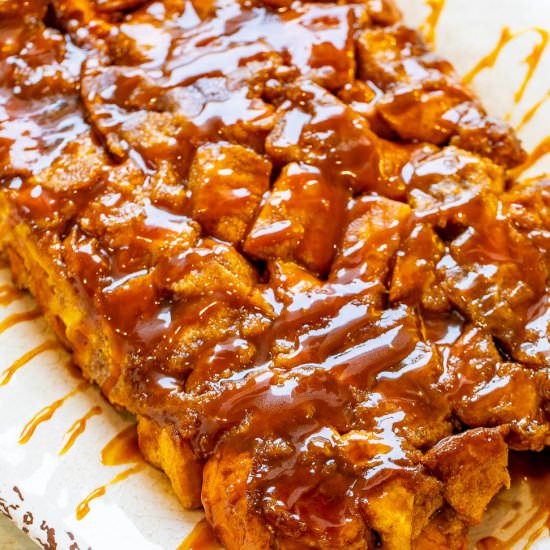 Overnight Caramel French Toast