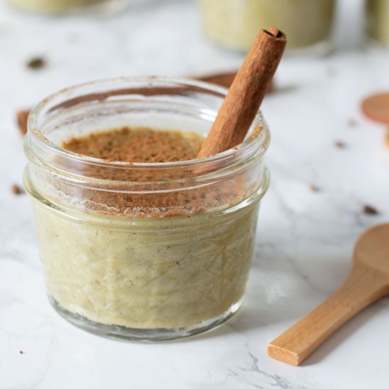 Cinnamon Cardamom Zucchini Pudding