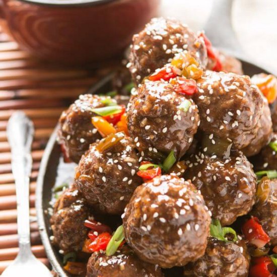 SWEET&SOUR MEATBALLS/OVEN/SLOW COOK