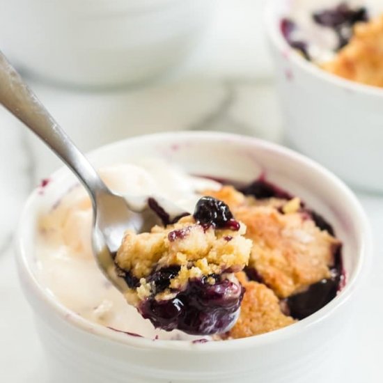 Blueberry Dump Cake