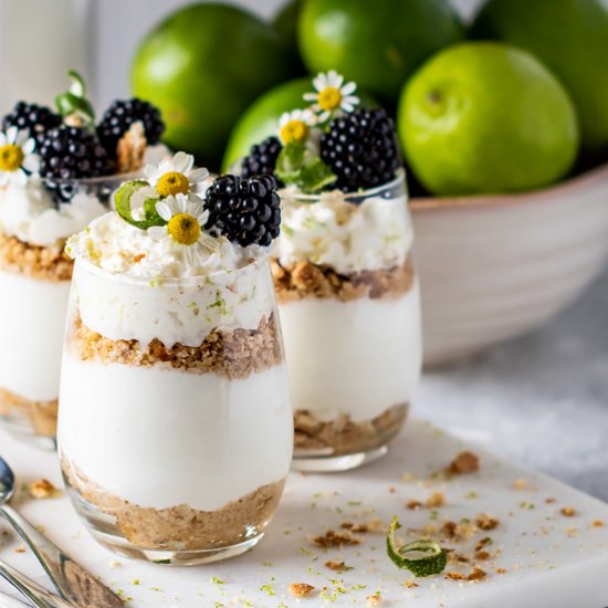 Greek Yogurt Key Lime Pie Parfait