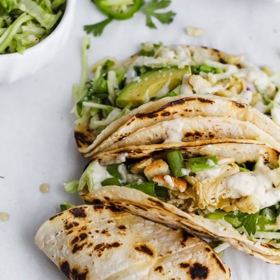 Roasted Garlic Tacos