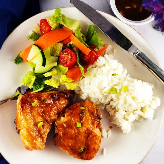 Apricot Miso Glazed Chicken