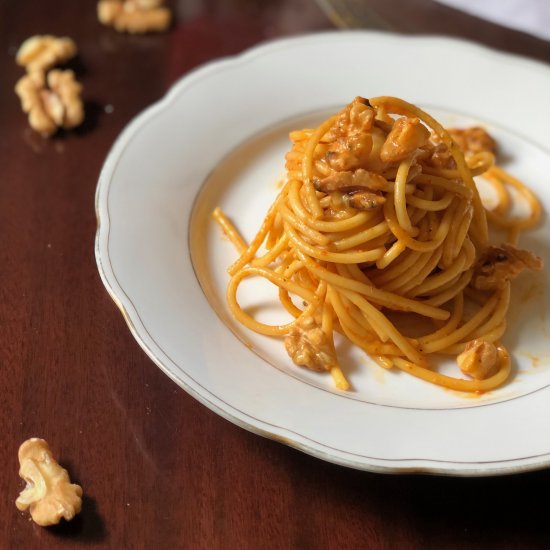 Roasted Red Pepper Pasta