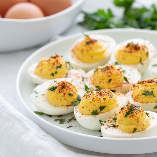 Classic Keto Deviled Eggs