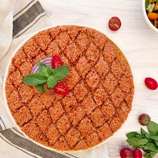 Kamounet Banadoura (Vegan Kibbeh)