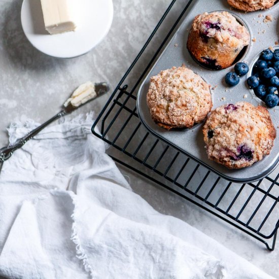 Gluten-Free Blueberry Muffins