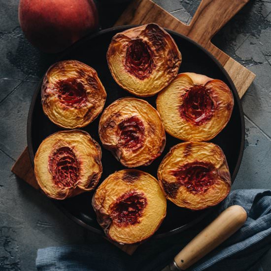 Air Fryer Peaches