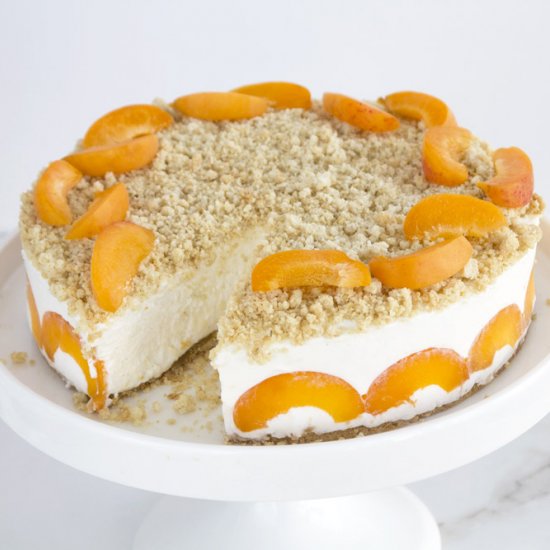 Apricot and Oatmeal Cheesecake