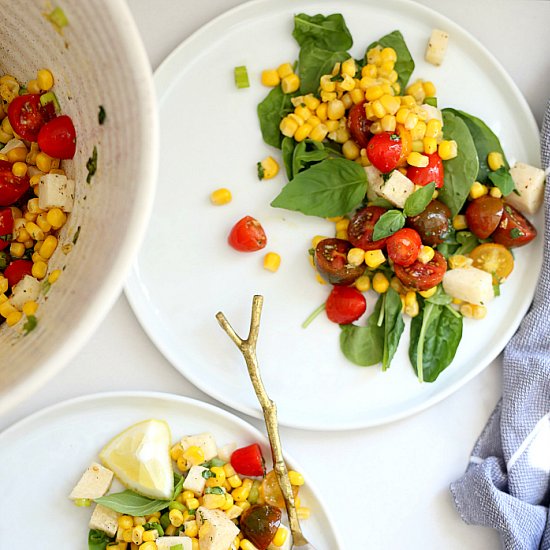 Fresh Corn Tomato Salad