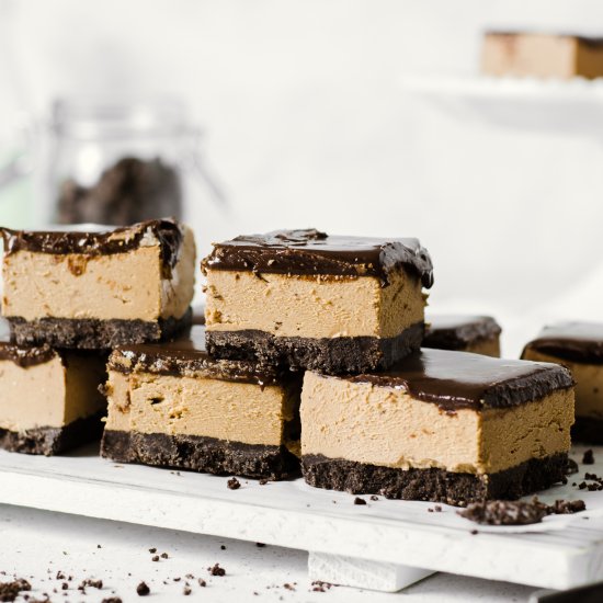 GF Peanut Butter Cheesecake Bars